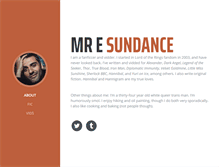 Tablet Screenshot of mresundance.com